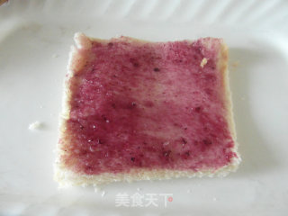 一朵蓝莓山药花的做法步骤：4