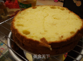 奶油水果蛋糕的做法步骤：13