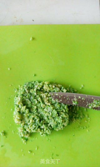 宝宝辅食-西兰花米糊的做法步骤：5