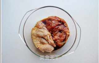 照烧鸡腿饭的做法步骤：3