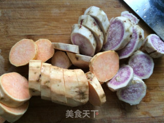番薯姜糖水--驱寒糖水的做法步骤：2
