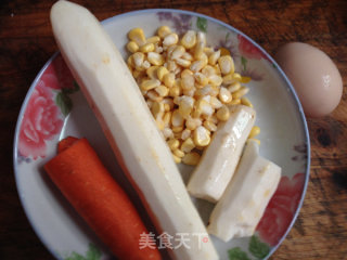 山药羹的做法步骤：1