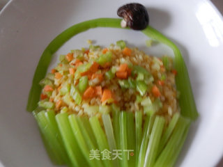 多彩蛋炒饭的做法步骤：7