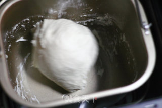 85%含水量的奶香吐司的做法步骤：2