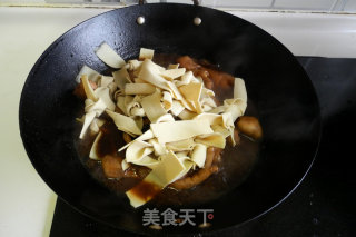 凤爪烧豆腐结的做法步骤：9