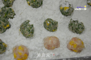 双色小肉丸的做法步骤：5
