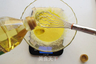 可可戚风蛋糕卷的做法步骤：3