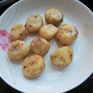 荸荠蒸肉的做法步骤：6