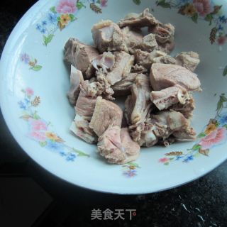 老鸭炖香菇的做法步骤：4