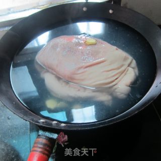 猪肚鸡---辅乳期汤煲的做法步骤：9