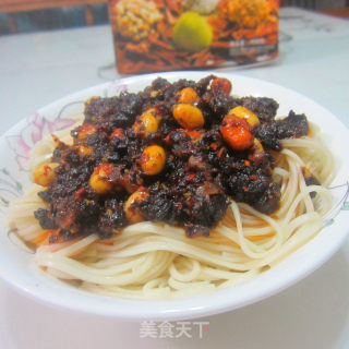 花生炸酱面的做法步骤：16