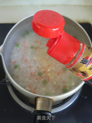 鲍鱼蔬菜粥的做法步骤：9