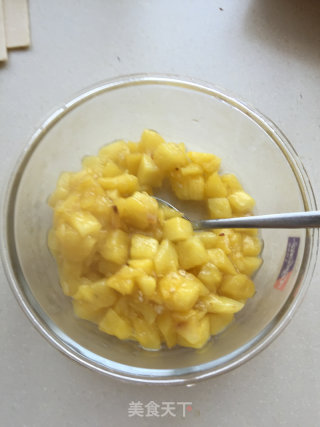 菠萝派的做法步骤：5