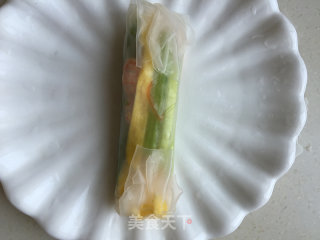 水晶蔬菜卷的做法步骤：7