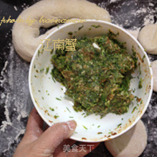 茴香肉饼的做法步骤：6