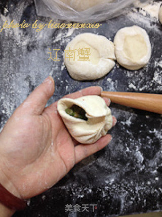 茴香肉饼的做法步骤：7