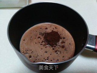 花生可可牛轧糖-淡奶油版的做法步骤：4