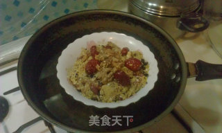 八宝粗粮蒸排骨的做法步骤：4