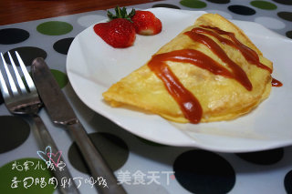 蛋包腊肉彩丁焖饭的做法步骤：11