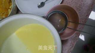 香橙面包布丁的做法步骤：7