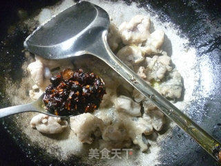 豆豉牛蛙的做法步骤：8