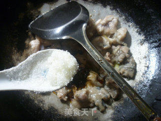 豆豉牛蛙的做法步骤：10