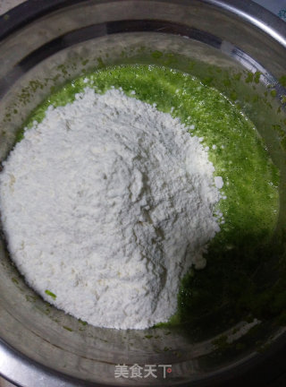 手工青菜面条的做法步骤：2