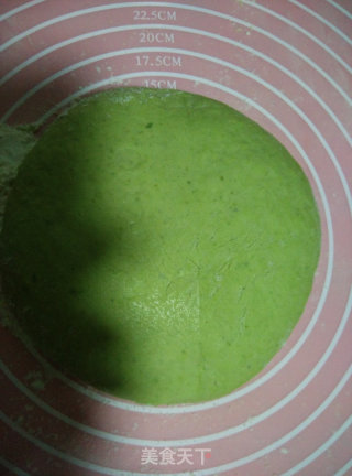 手工青菜面条的做法步骤：3