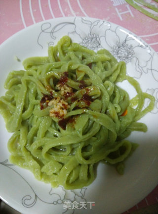 手工青菜面条的做法步骤：9