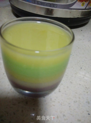 彩虹牛奶杯的做法步骤：6