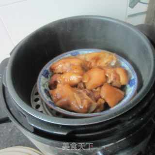 蒸蜱酒猪脚的做法步骤：9