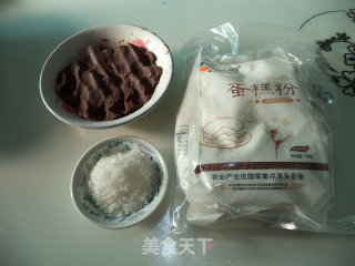 烤豆沙芝麻饼的做法步骤：1
