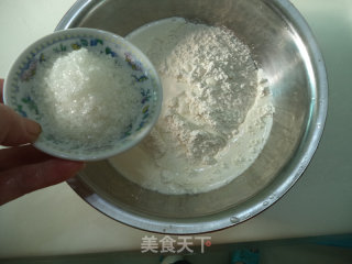 烤豆沙芝麻饼的做法步骤：2