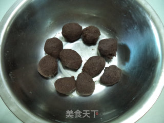 烤豆沙芝麻饼的做法步骤：7