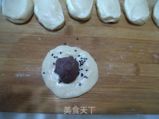 烤豆沙芝麻饼的做法步骤：9