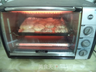 烤豆沙芝麻饼的做法步骤：14