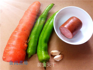 香辣三丝的做法步骤：1
