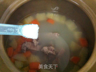 木瓜蚝干猪尾骨汤的做法步骤：8