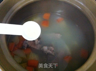 木瓜蚝干猪尾骨汤的做法步骤：9