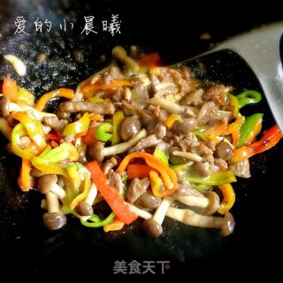 宝宝健康面食--七彩炒面的做法步骤：4