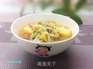 上汤金针菇的做法步骤：15