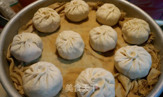 南瓜排叉大包子的做法步骤：13