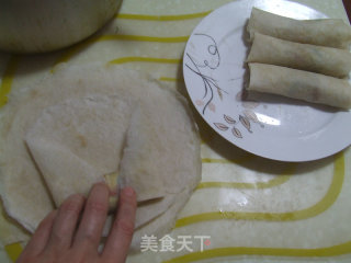 五彩春卷的做法步骤：4