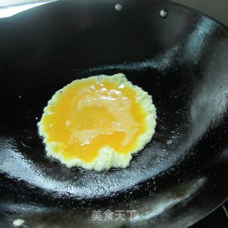 鸡蛋豆腐丁炒饭的做法步骤：4
