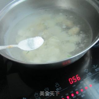 肉丸馄炖汤的做法步骤：6
