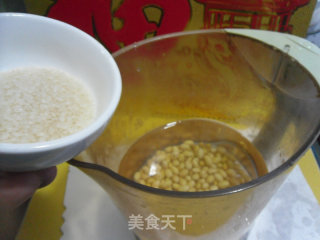 大米豆浆的做法步骤：4