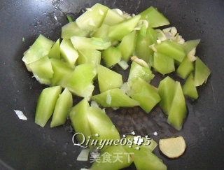 山药炒莴笋的做法步骤：6