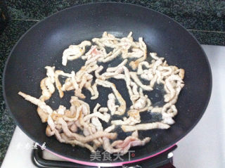 肉丝香干炒豆角的做法步骤：7