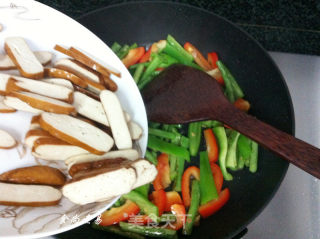肉丝香干炒豆角的做法步骤：12