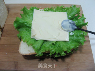美味三明治的做法步骤：9